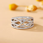 Infinity Bow Promise Ring