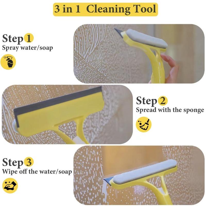 3-in-1 Window Cleaning Scraper
