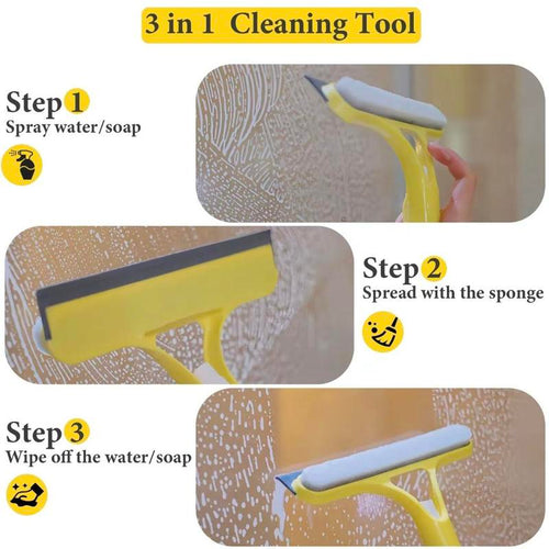 3-in-1 Window Cleaning Scraper