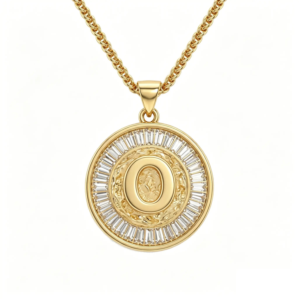 Diamond Capital Letter Necklace