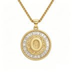 Diamond Capital Letter Necklace