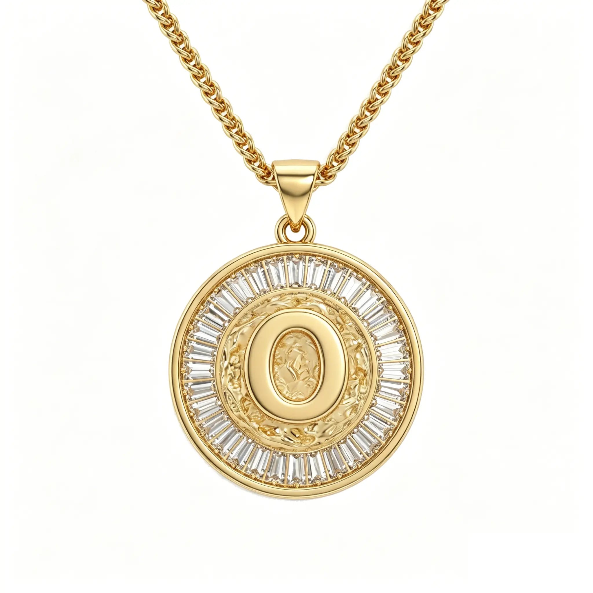 Diamond Capital Letter Necklace