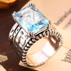 Vintage Rectangle Statement Ring