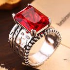 Vintage Rectangle Statement Ring