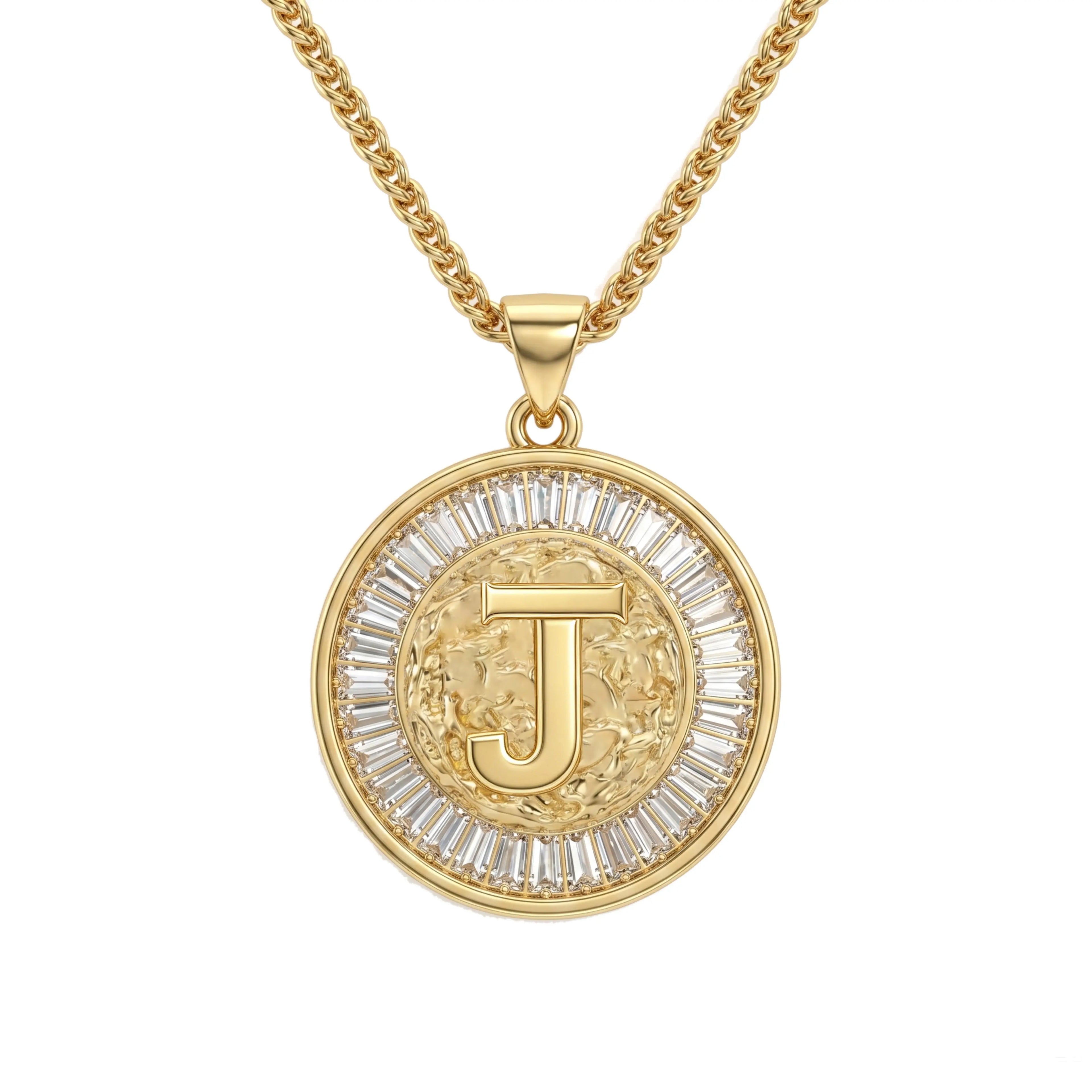 Diamond Capital Letter Necklace