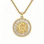 Diamond Capital Letter Necklace