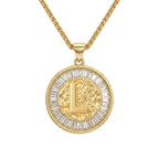 Diamond Capital Letter Necklace