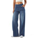 Wide Leg High Waisted Jeans