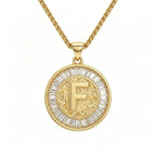 Diamond Capital Letter Necklace