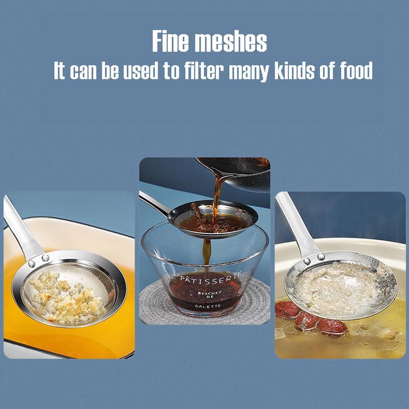 Stainless Steel Skimmer Spoon