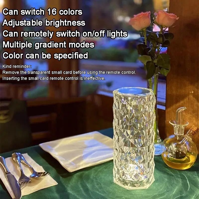Crystal Table Lamp