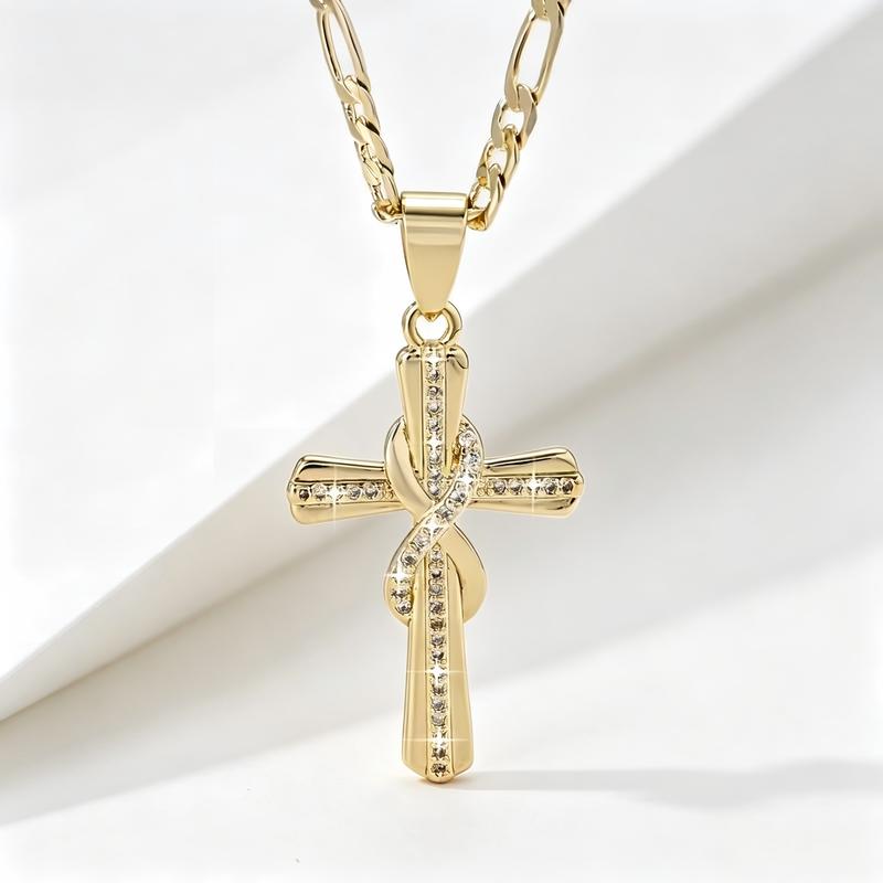 Infinity Cross Necklace