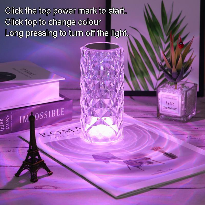Crystal Table Lamp
