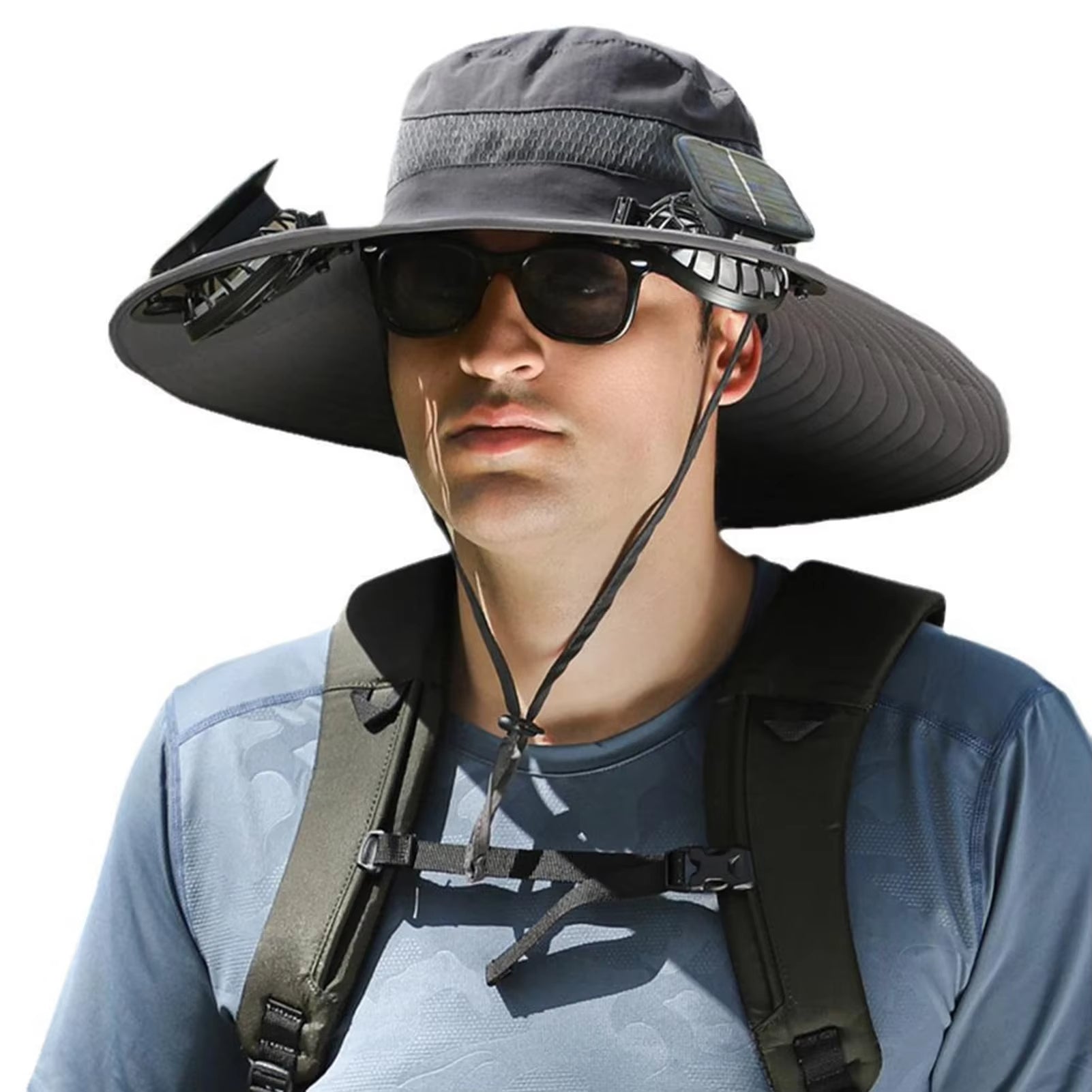 Outdoor Solar Fan Sun Protection Hat