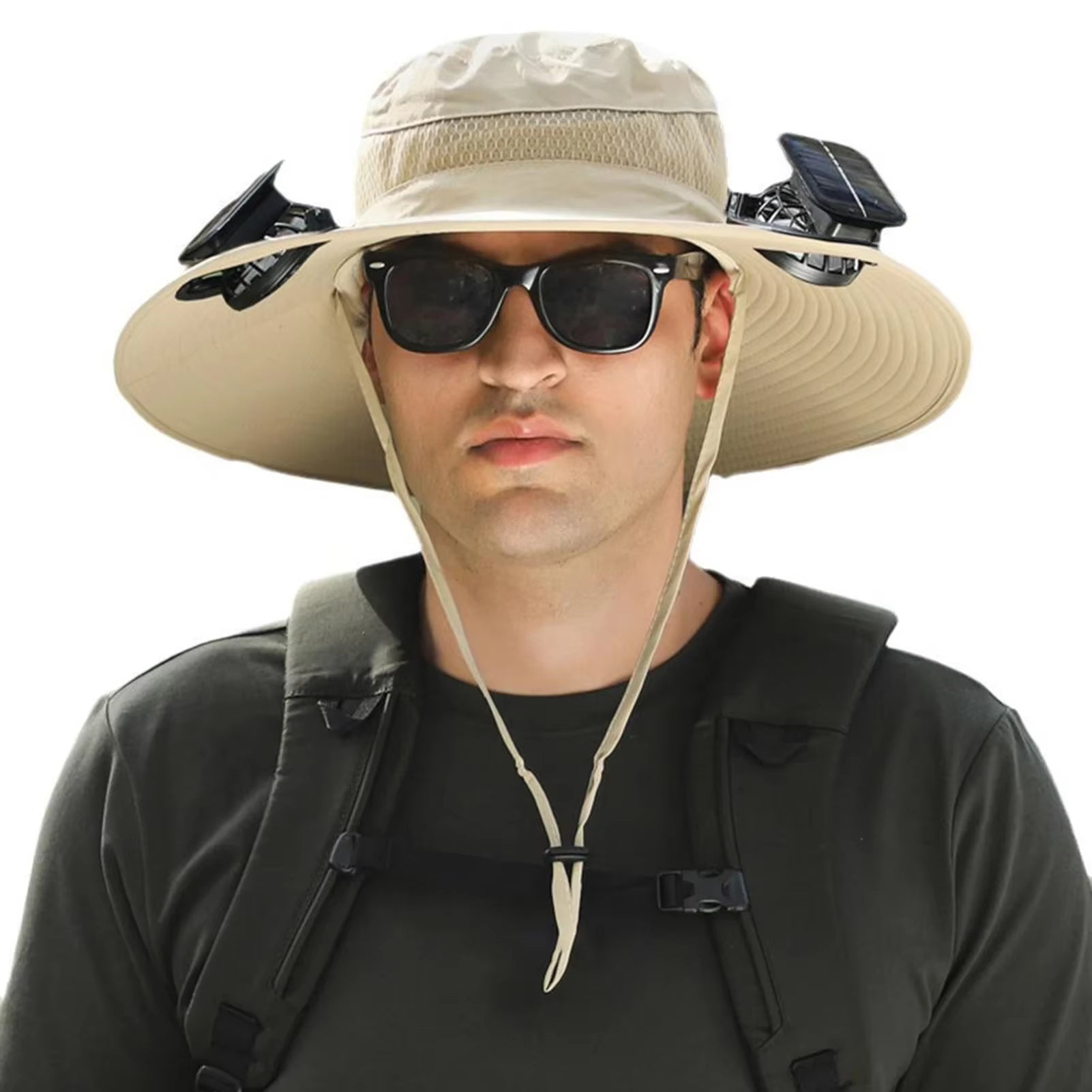 Outdoor Solar Fan Sun Protection Hat