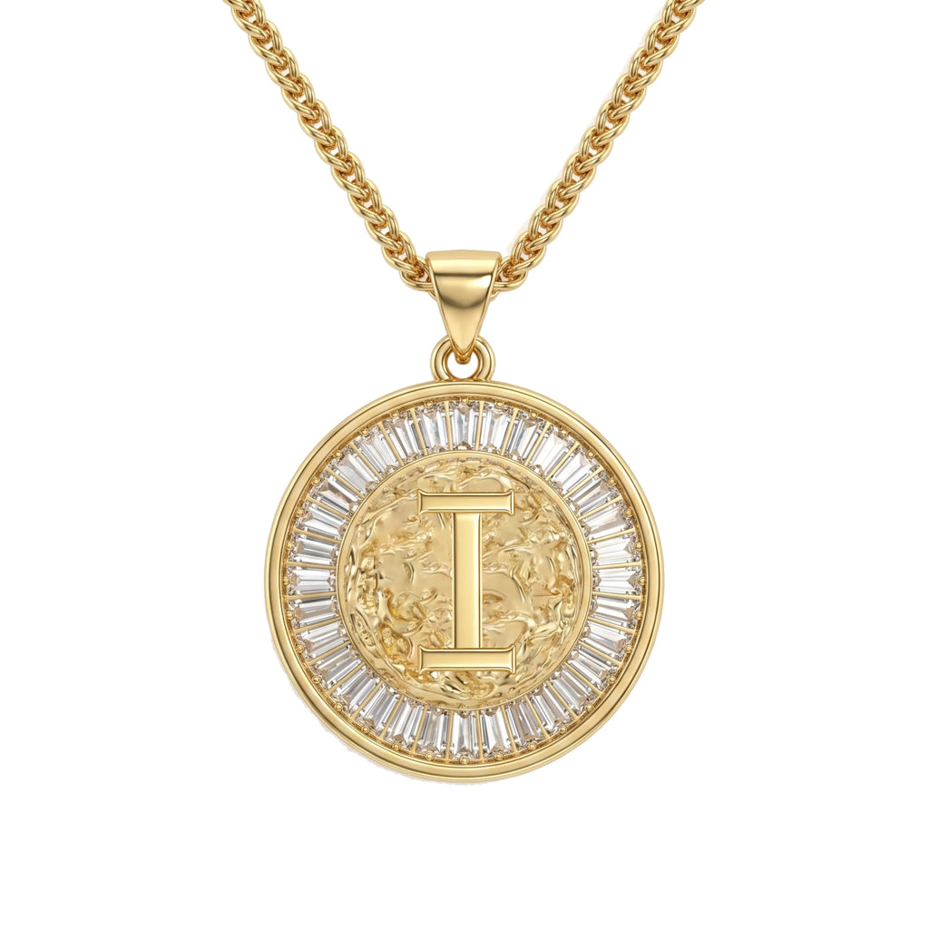 Diamond Capital Letter Necklace