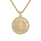Diamond Capital Letter Necklace