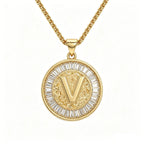 Diamond Capital Letter Necklace