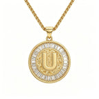 Diamond Capital Letter Necklace