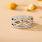 Infinity Bow Promise Ring
