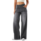 Wide Leg High Waisted Jeans