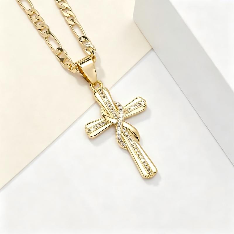 Infinity Cross Necklace