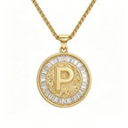 Diamond Capital Letter Necklace