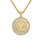 Diamond Capital Letter Necklace