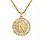 Diamond Capital Letter Necklace
