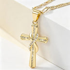 Infinity Cross Necklace