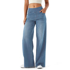 Wide Leg High Waisted Jeans