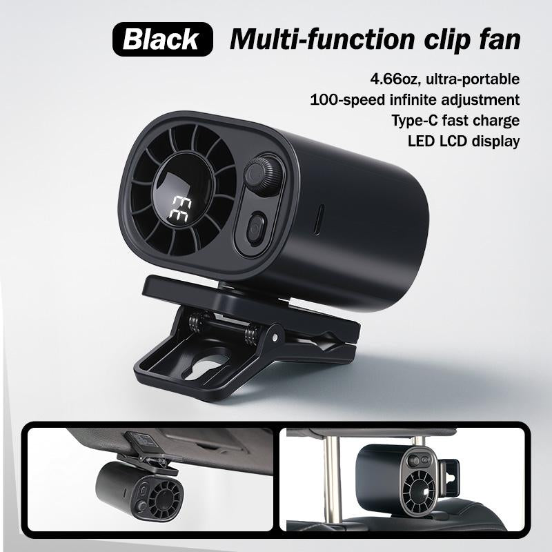 BreezeClip™ - 360° Rotation Car Fan