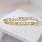 Dainty Heart Link Bracelet
