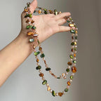 Natural Stone Seashell Necklace