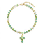 Luxe Diamond Cross Necklace