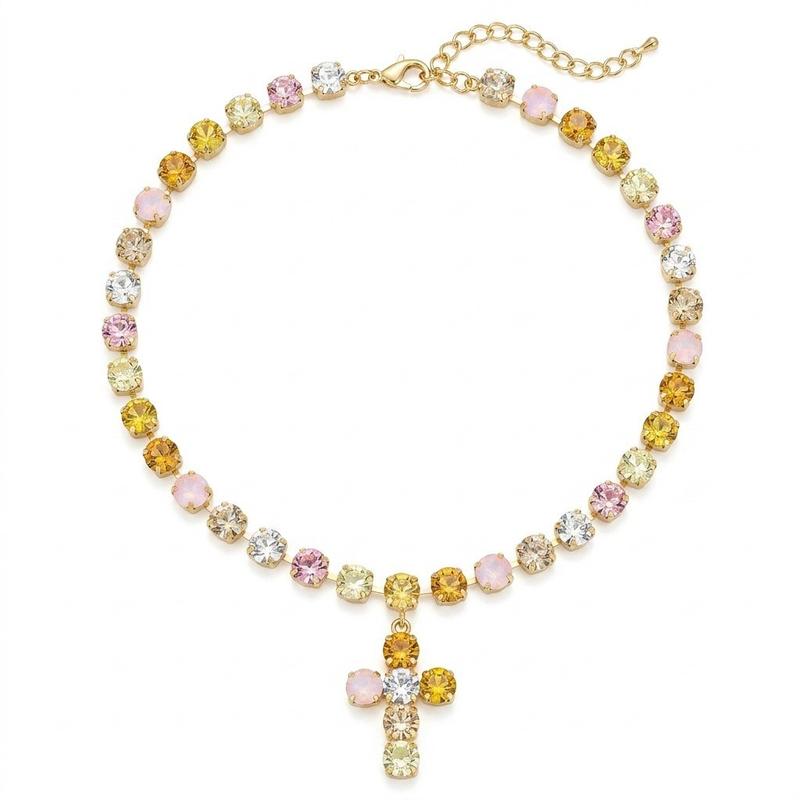 Luxe Diamond Cross Necklace