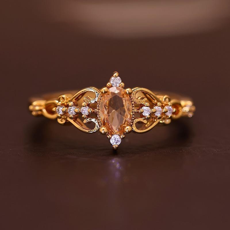Vintage Filigree Promise Ring