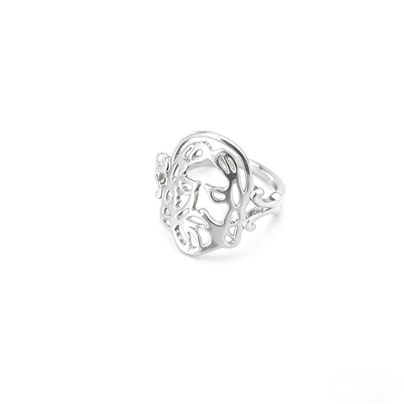 Vintage Holy Lord Jesus Ring