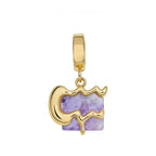 Customized Initial Zodiac Necklace