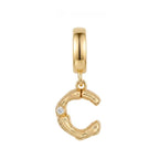 Customized Initial Zodiac Necklace