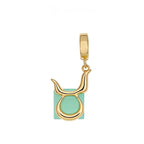 Customized Initial Zodiac Necklace