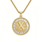 Diamond Capital Letter Necklace