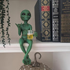 Drinking Alien Statue