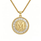 Diamond Capital Letter Necklace