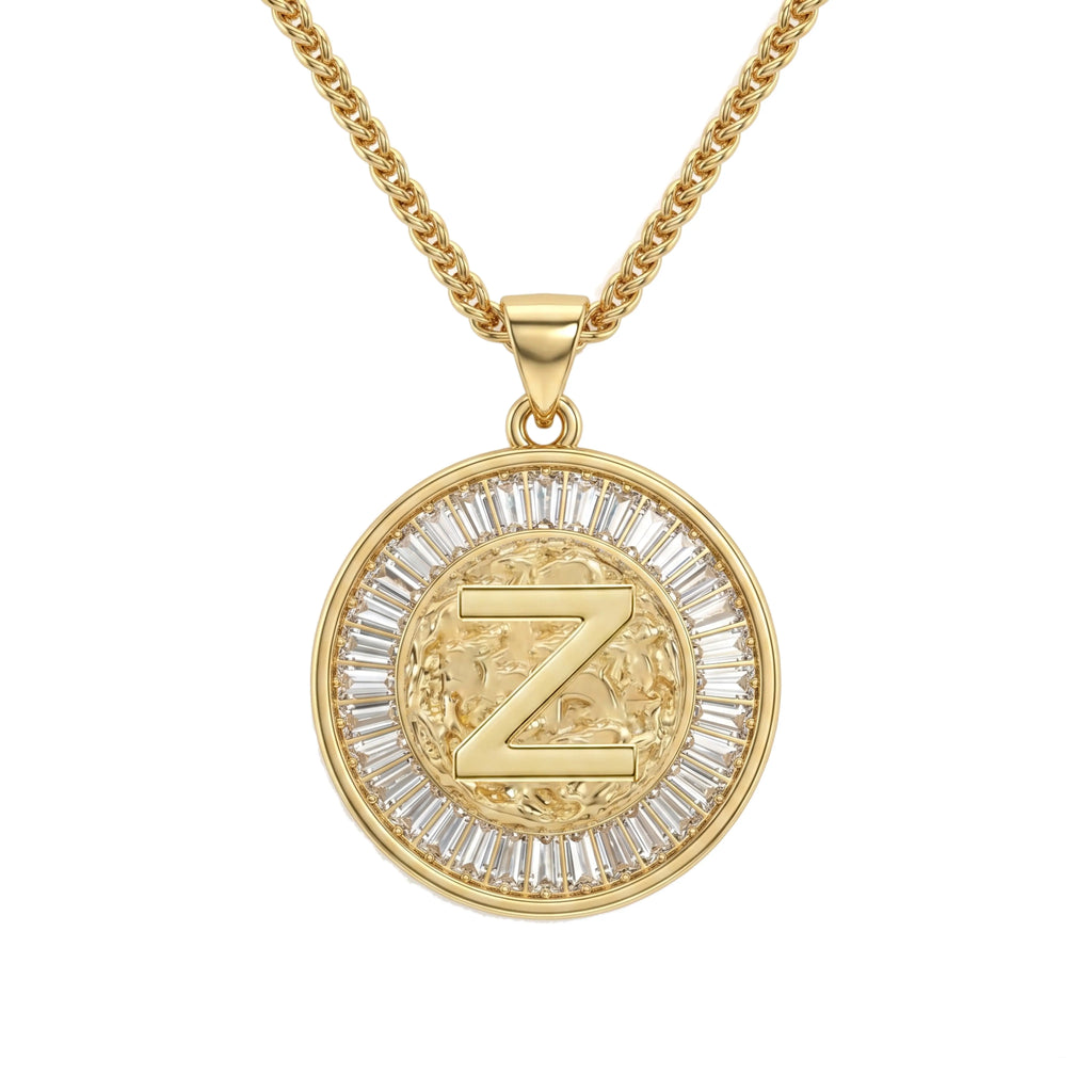 Diamond Capital Letter Necklace