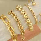 5pc Chunky Bracelet Set