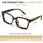 3 Pack Blue Light Reading Glasses