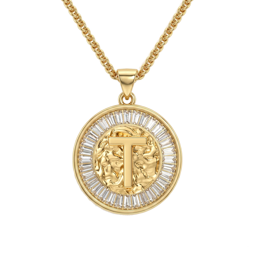 Diamond Capital Letter Necklace