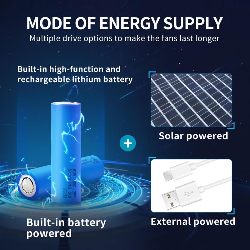 Outdoor Solar Fan Sun Protection Hat