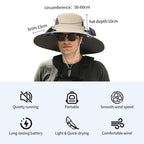 Outdoor Solar Fan Sun Protection Hat